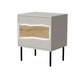 Нощно шкафче Cama 2 бр. INSERTO 50x40x61.5 кашмир + LED