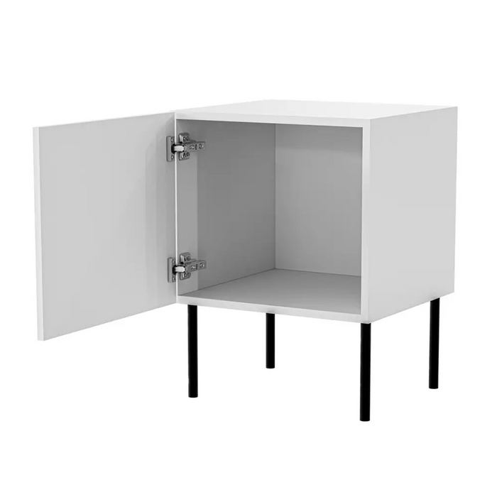 Нощно шкафче 2 бр PALAZZO BIS 45x39xH59 бял мат