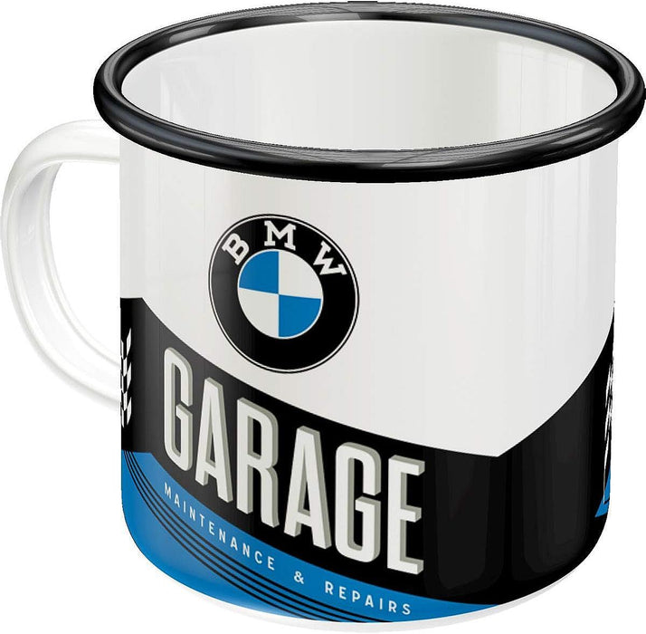 Емайлирано канче Nostalgic Art BMW - Garage