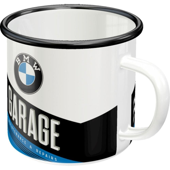 Емайлирано канче Nostalgic Art BMW - Garage