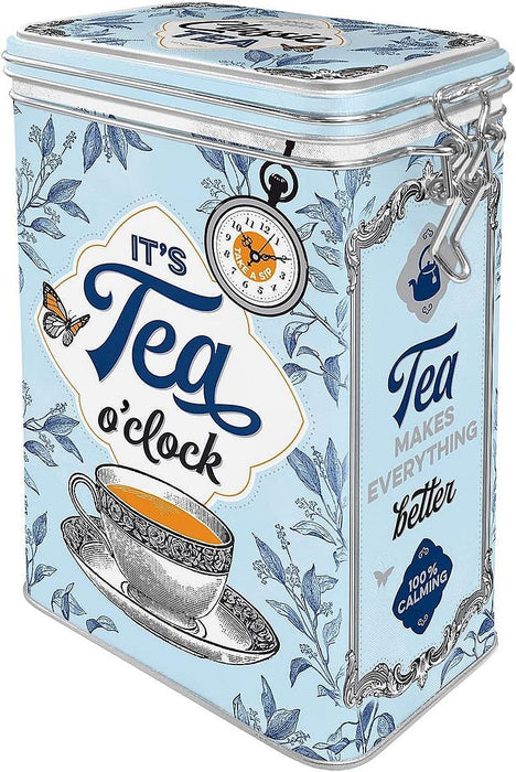Метална кутия с клипс Nostalgic Art - Classic Tea