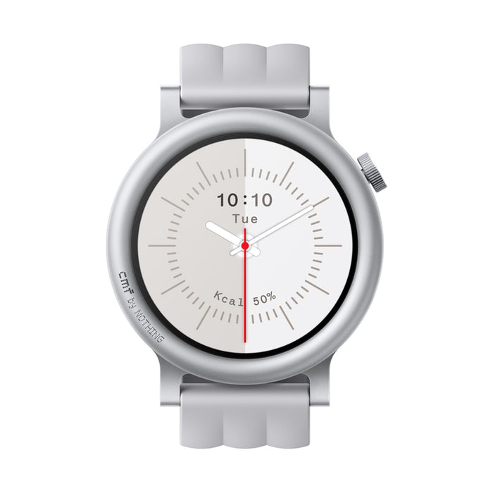 Смарт часовник NOTHING CMF Watch 3 Pro Light Grey 45 MM, GPS, ПУЛСОМЕР, SPO2