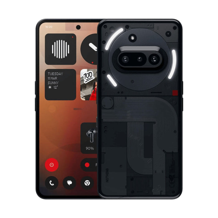 Смартфони Nothing Phone 3a 5G 6,77" Octa Core 12 GB RAM 256 GB Черен