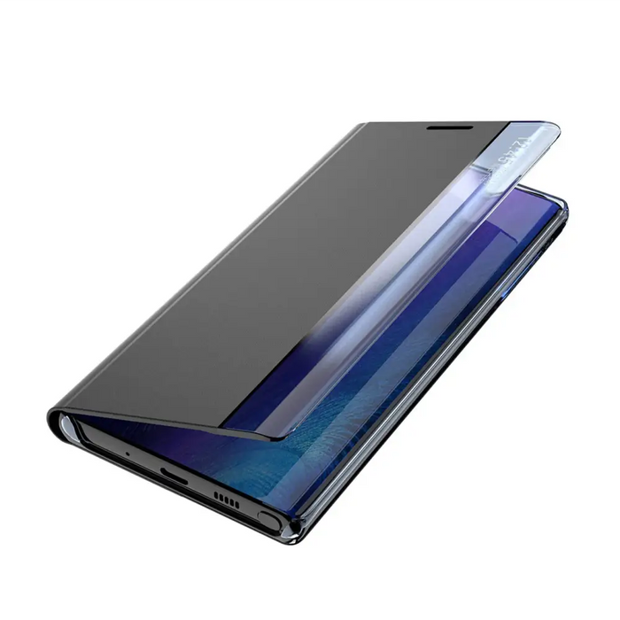Нов Sleep Case за Samsung Galaxy S25 Cover с флип и стойка