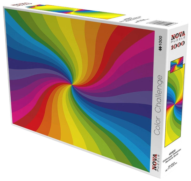 Пъзел Nova puzzle от 1000 части - Експлозия на дъгата