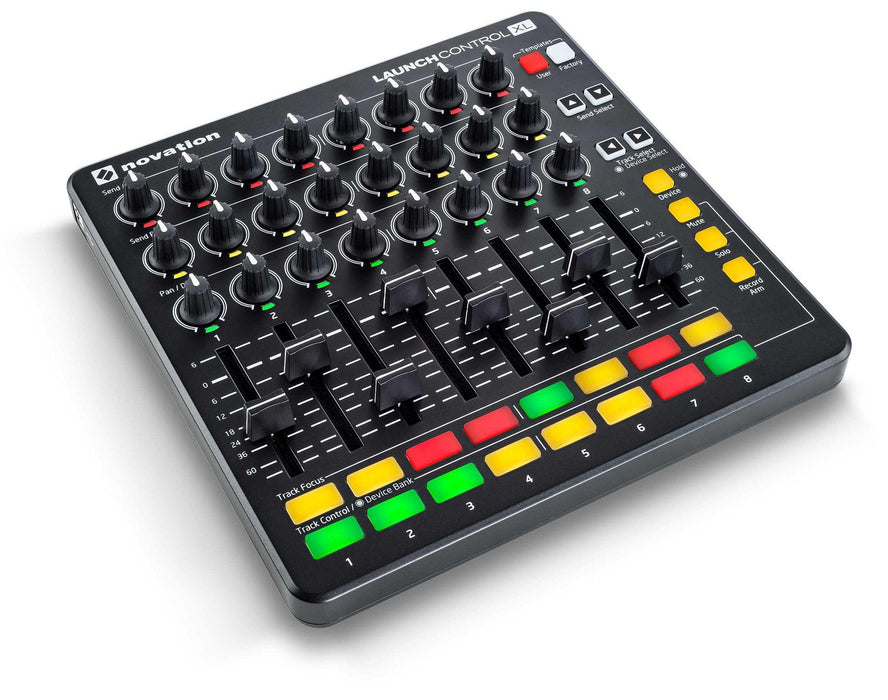 Аудио контролер Novation - Launch Control XL MKII, черен