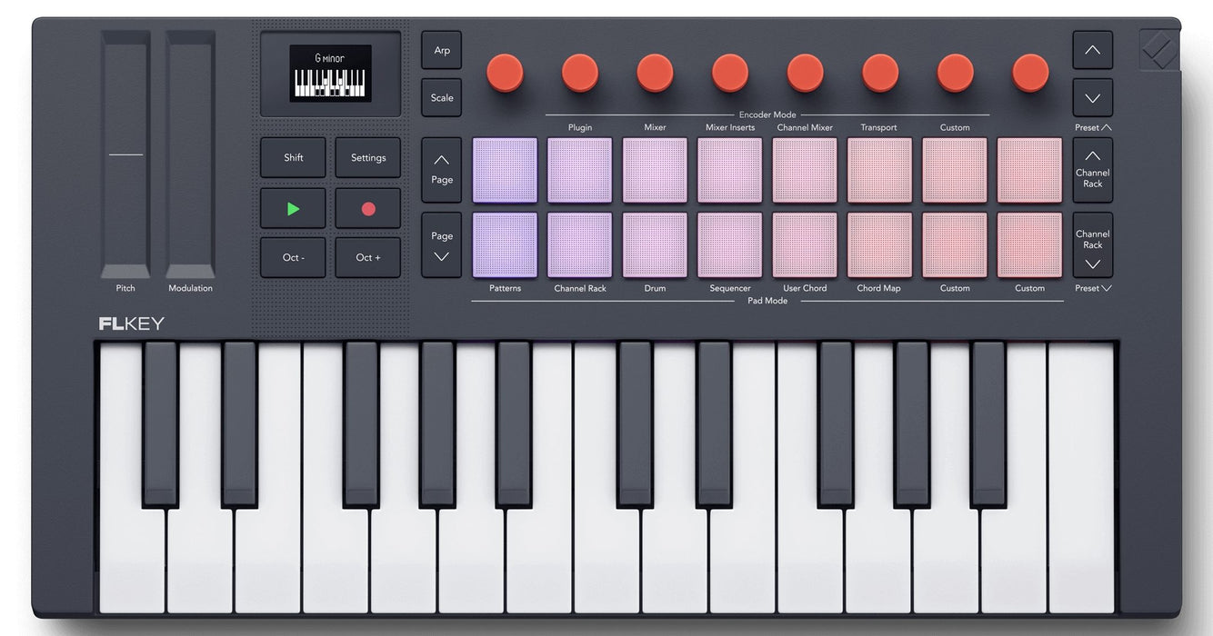 NOVATION FLkey 2 Mini 25 - Контролер MIDI