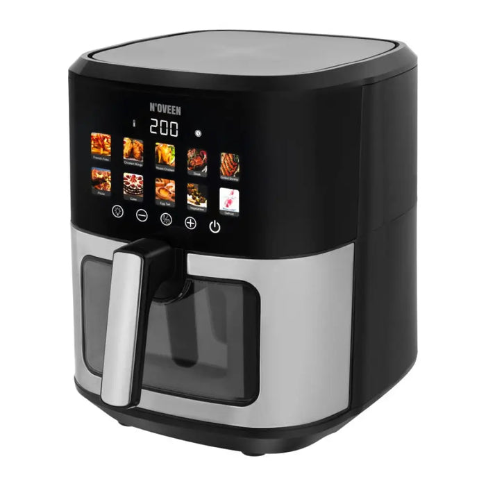 N’oveen AF770 X-LINE Фритюрник без мазнина Черен Сребрист
