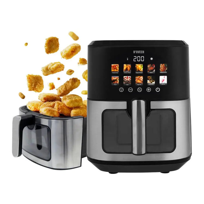 N’oveen AF770 X-LINE Фритюрник без мазнина Черен Сребрист