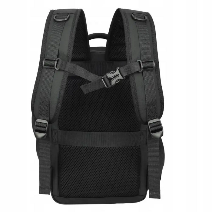 NOVEEN CTB500 Черна раница за пътуване 40x20x25 с помпа