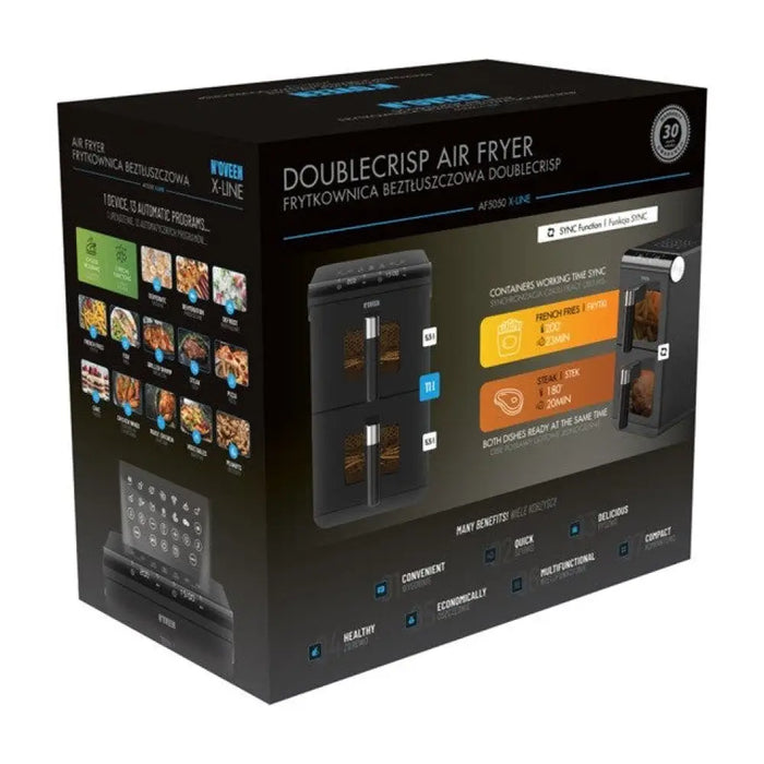 Noveen DoubleCrisp AF5050 X-LINE Фритюрник без мазнина 1700