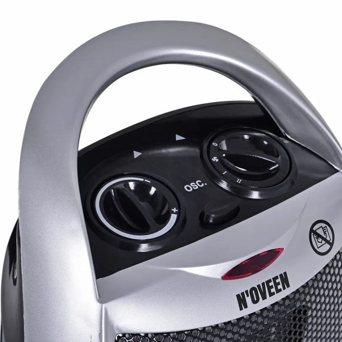 Noveen PTC09 Indoor Grey 1500 W Вентилаторна електрическа