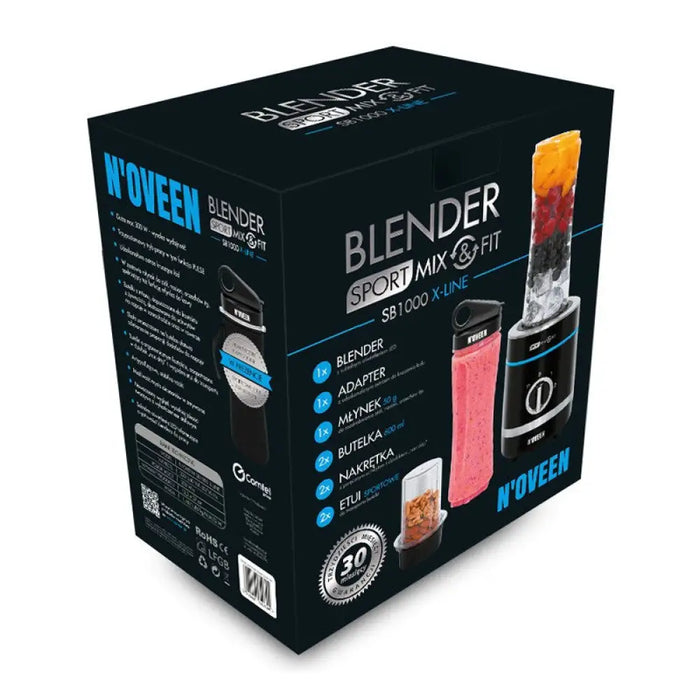 Noveen Sport Mix & Fit SB1000 X-LINE блендер 0.6 L Настолен