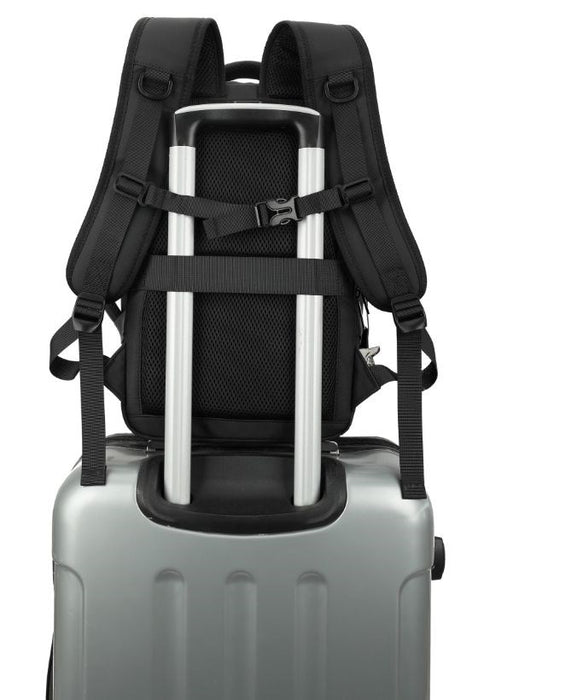 NOVEEN CTB500 Черна раница за пътуване 40x20x25 с помпа