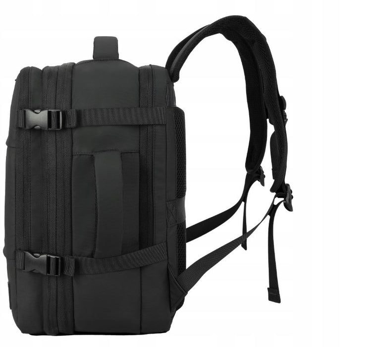 NOVEEN CTB500 Черна раница за пътуване 40x20x25 с помпа