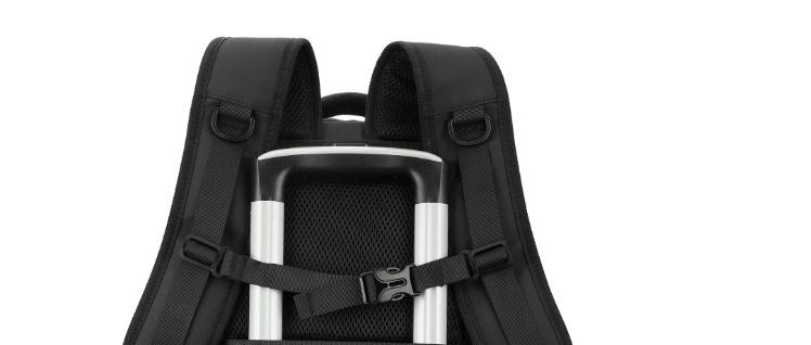 NOVEEN CTB500 Черна раница за пътуване 40x20x25 с помпа