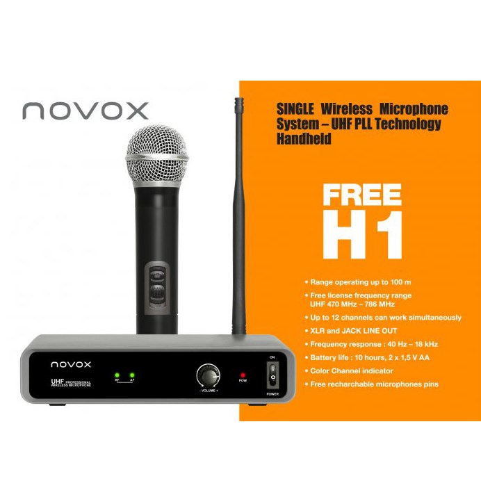 Novox FREE H1 - Система bezprzewodowy