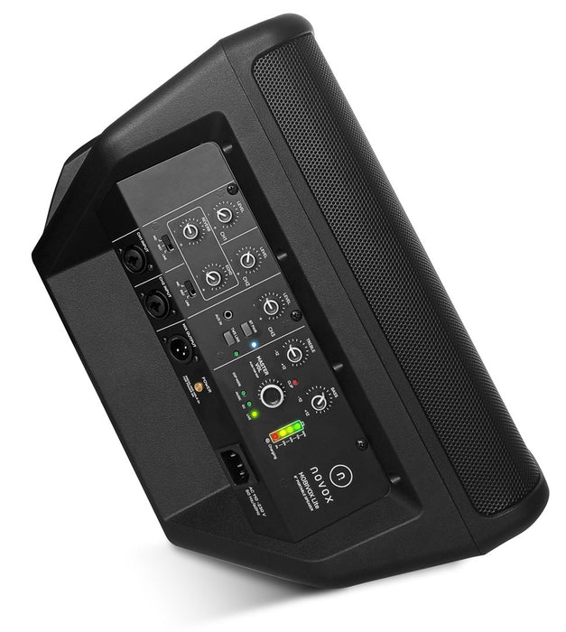 Novox MOBIVOX Lite - 300W активен високоговорител с батерии, черен