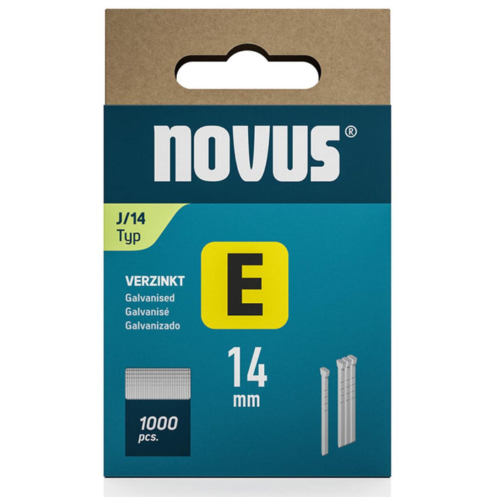 ГВОЗДЕИ ЗА ТАКЕР 1.2x14ММ 1000БР NOVUS