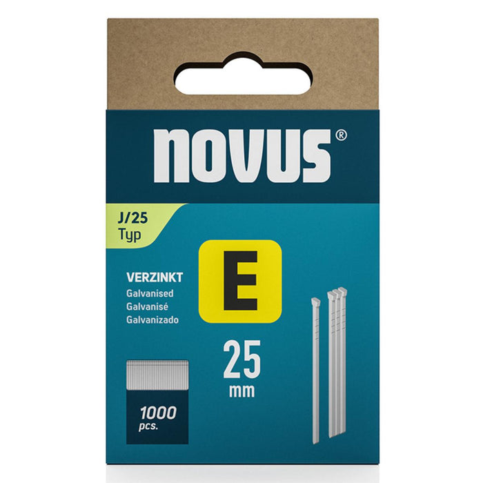 ГВОЗДЕИ ЗА ТАКЕР 1.2x25ММ 1000БР NOVUS