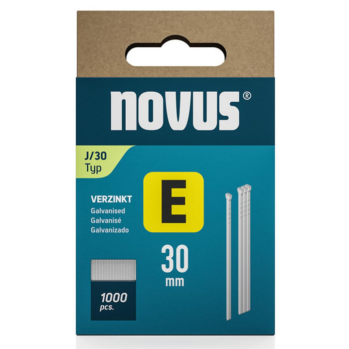 ГВОЗДЕИ ЗА ТАКЕР 1.2x30ММ 1000БР NOVUS
