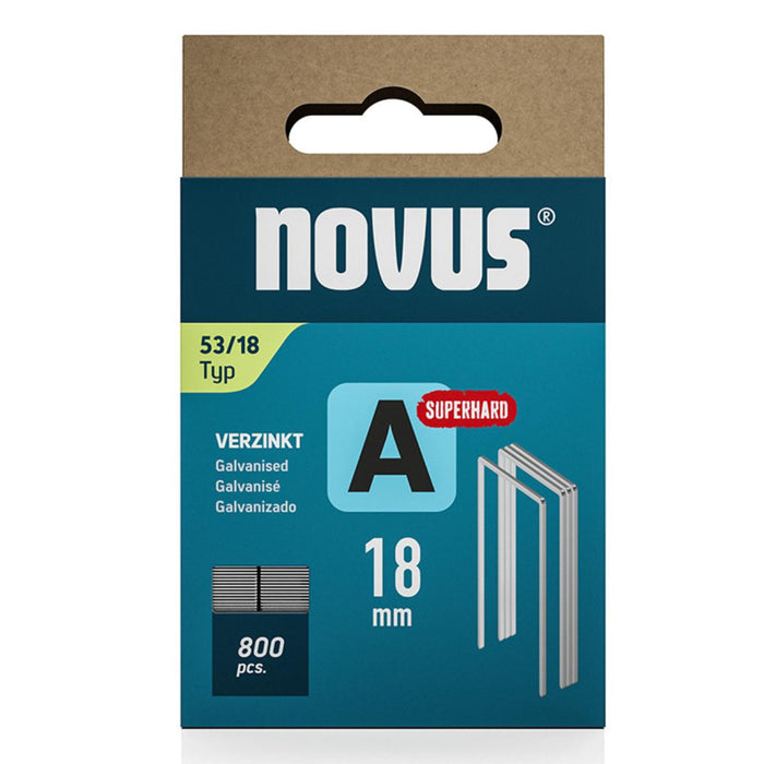 СКОБИ А53 11.3Х18ММ 800БР NOVUS