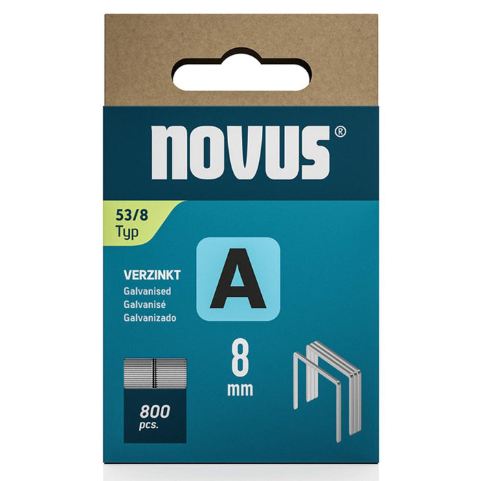 СКОБИ А53 11.3Х8ММ 800БР NOVUS