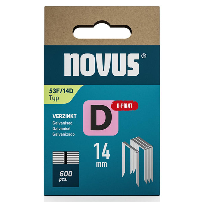 СКОБИ D53F/D 11.3Х14ММ 600БР NOVUS