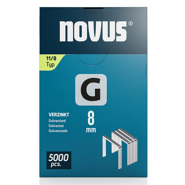 СКОБИ G11 10.6Х8ММ 5000БР NOVUS
