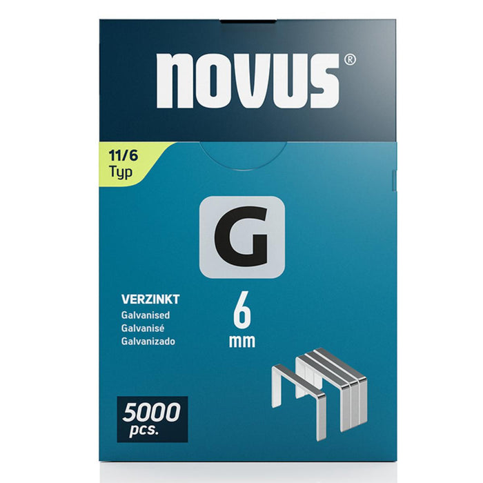 СКОБИ G11 10.6Х6ММ 5000БР NOVUS