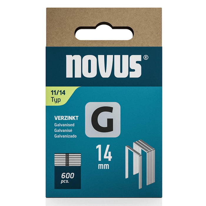 СКОБИ G11 10.6Х14ММ 600БР NOVUS