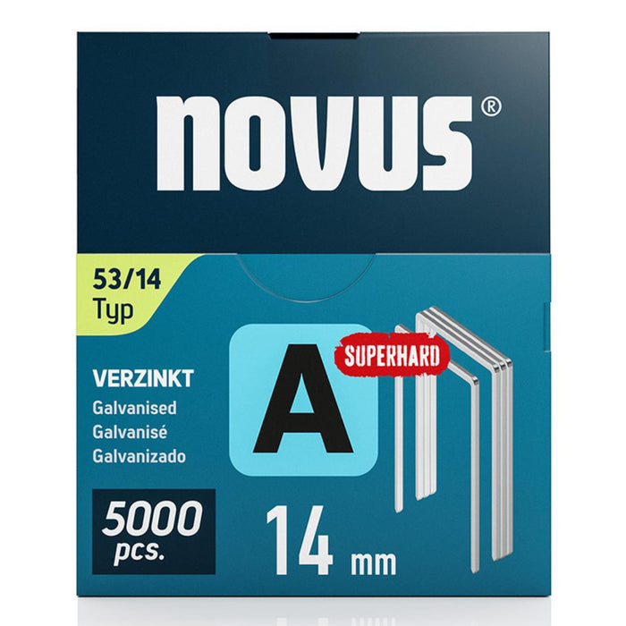 СКОБИ А53 11.3Х14ММ 5000БР NOVUS
