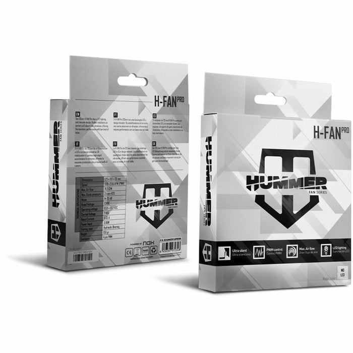 Вентилатор за кутия Nox-Xtreme H-FAN PRO Ø 12 cm