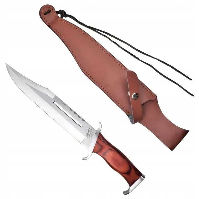 Нож Cinema Classic CC-H3 Rambo III с кожена кания 425 мм