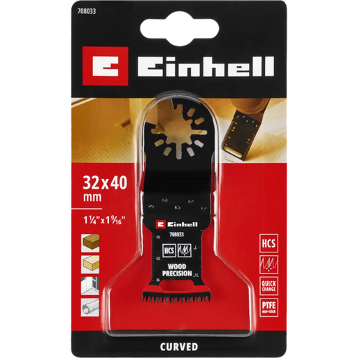 Нож KWB HCS за дърво 32х40 мм