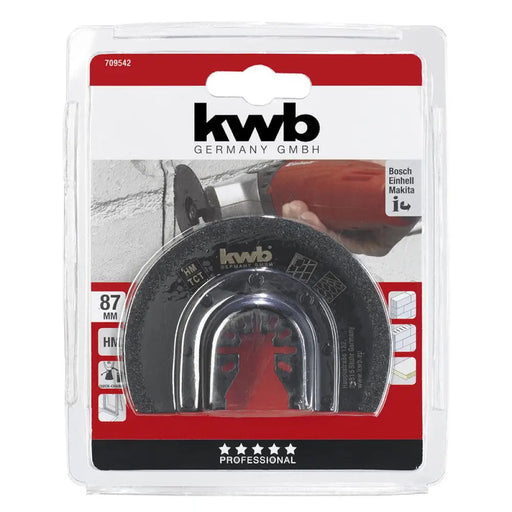 Нож НМ полукръгъл 87 мм KWB