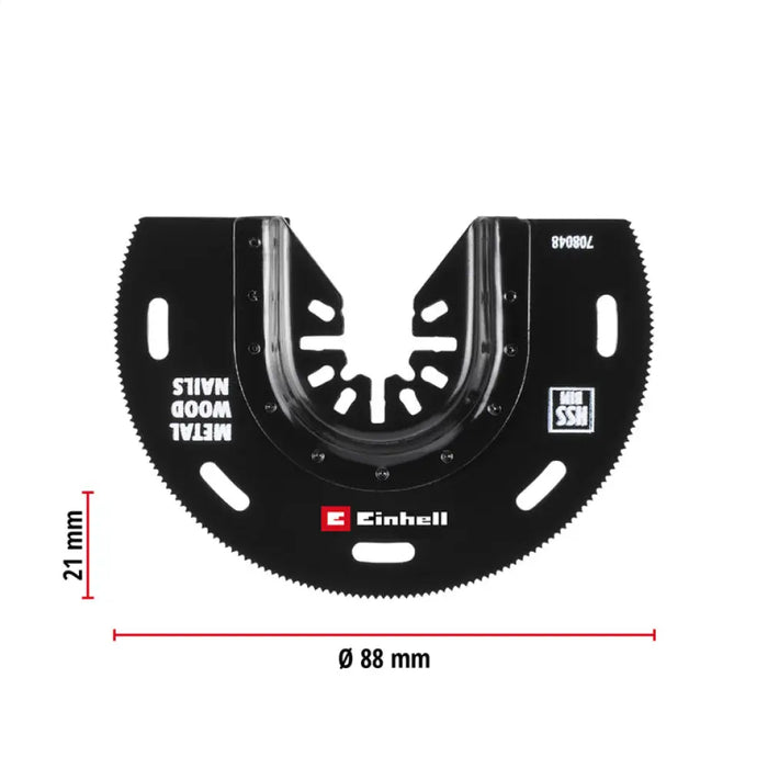 НОЖ ПОЛУКРЪГЪЛ УНИВЕРСАЛЕН HSS BIM KWB