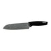 НОЖ SANTOKU 18.5 CM BLACK STONE BRIO