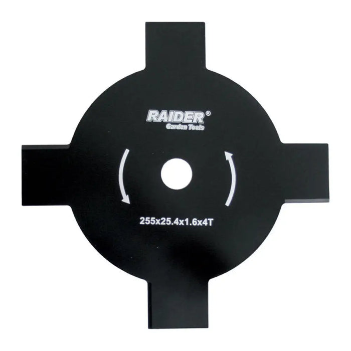 НОЖ ЗА МОТОРНА КОСА 4 ЛЪЧА Ø255X25.4 RAIDER