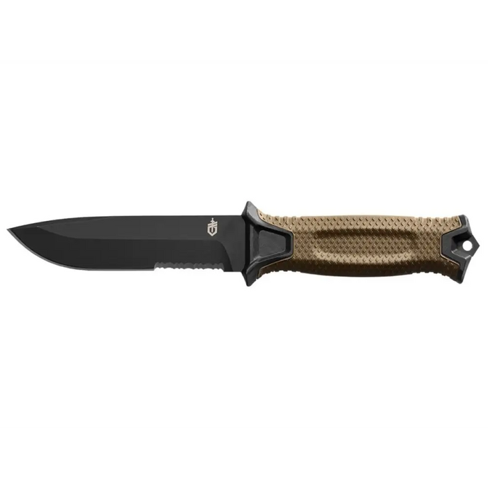Нож за оцеляване GERBER Strongarm Fixed Serrated Coyote