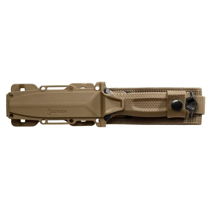 Нож за оцеляване GERBER Strongarm Fixed Serrated Coyote