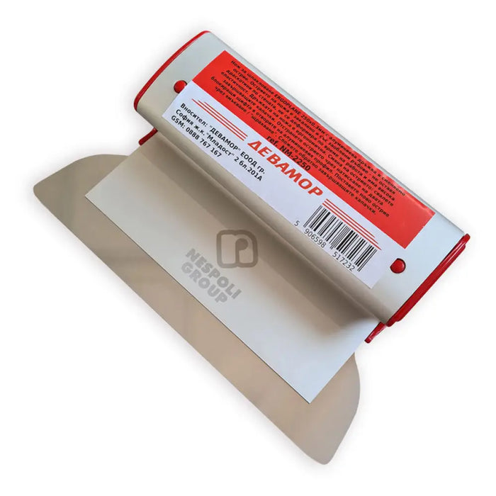 НОЖ ЗА ШПАКЛОВАНЕ С АЛУМИНИЕВА ДРЪЖКА NESPOLI 0.3X250MM