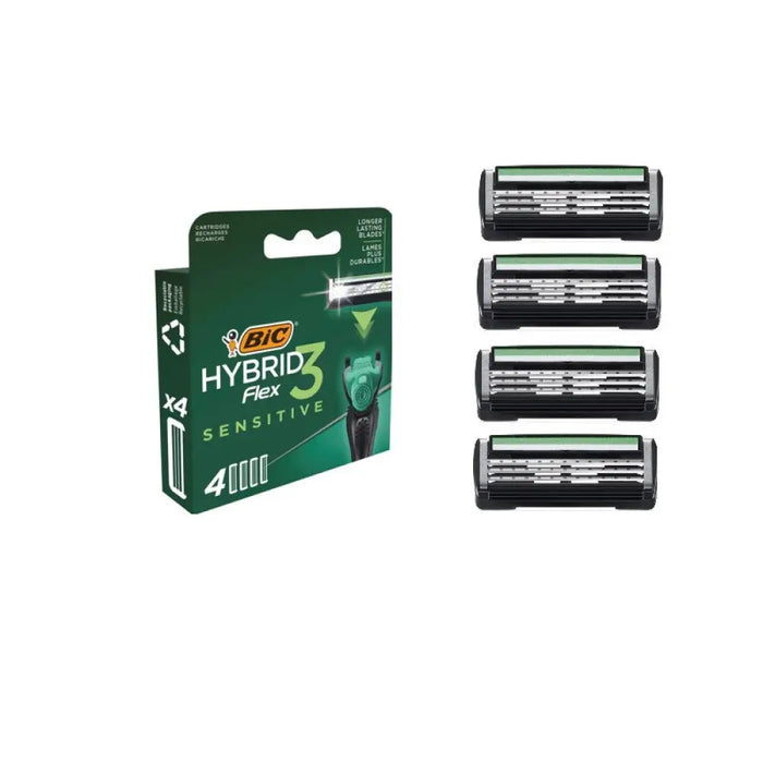 НОЖЧЕТА FLEX 3 HYBRID SENSITIVE БЛ4 BIC