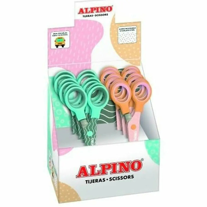 Ножици Alpino Многоцветен Бял/Оранжев Неръждаема стомана
