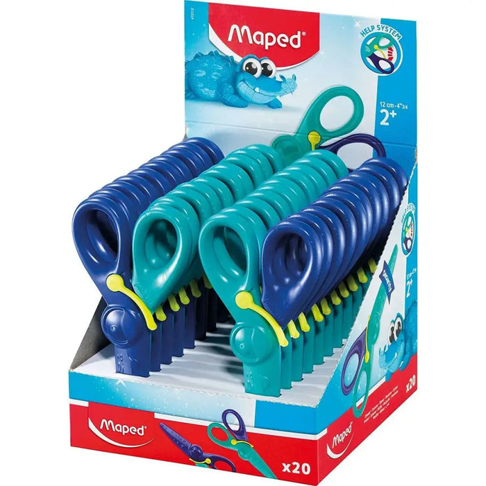 Ножици Maped KidiCut Син 12 cm (20 броя)
