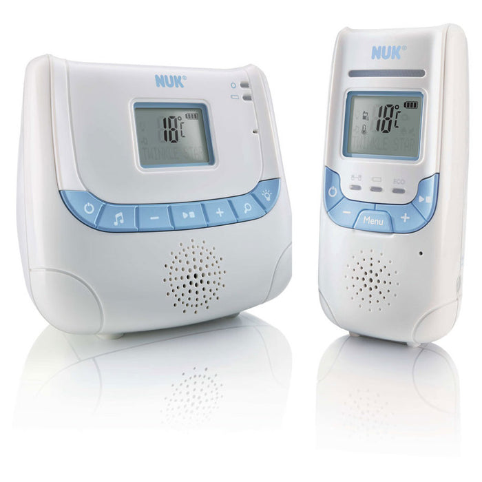 Бебефон NUK DECT Eco Control + дисплей ТЕРМОМЕТЪР, НОЩНА СВЕТЛИНА