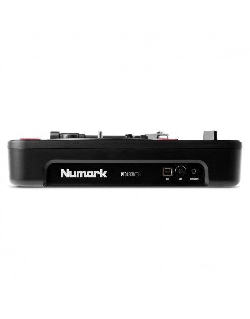 Numark PT01 Scratch - полуавтоматичен преносим грамофон с DJ scratch превключвател