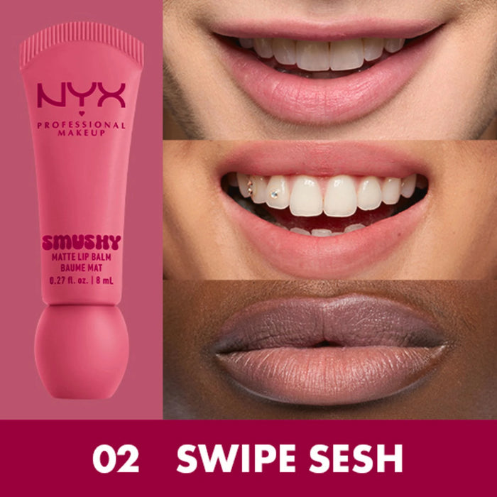 Балсам за устни Smushy Matte, № 2 Swipe Sesh, 1 бр