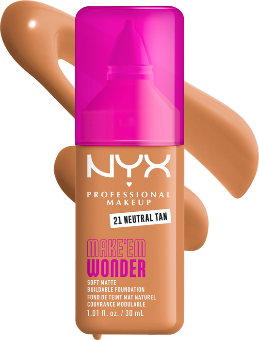 Фон дьо тен Make 'Em Wonder, Nr. 21 Neutral Tan, 30 ml