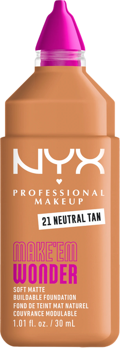 Фон дьо тен Make 'Em Wonder, Nr. 21 Neutral Tan, 30 ml